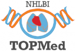 NHLBI TOPMed logo